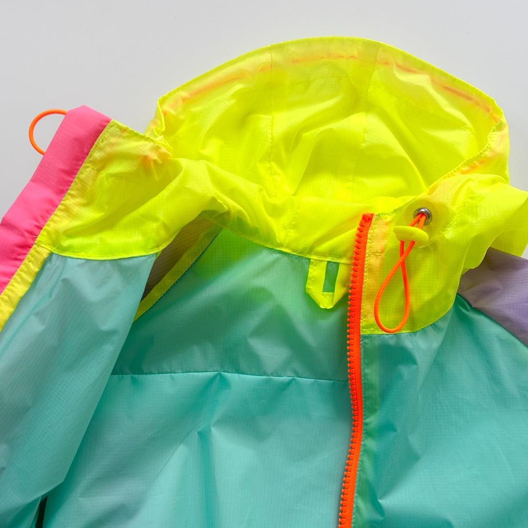 Windjack met capuchon Kids - Regenboog