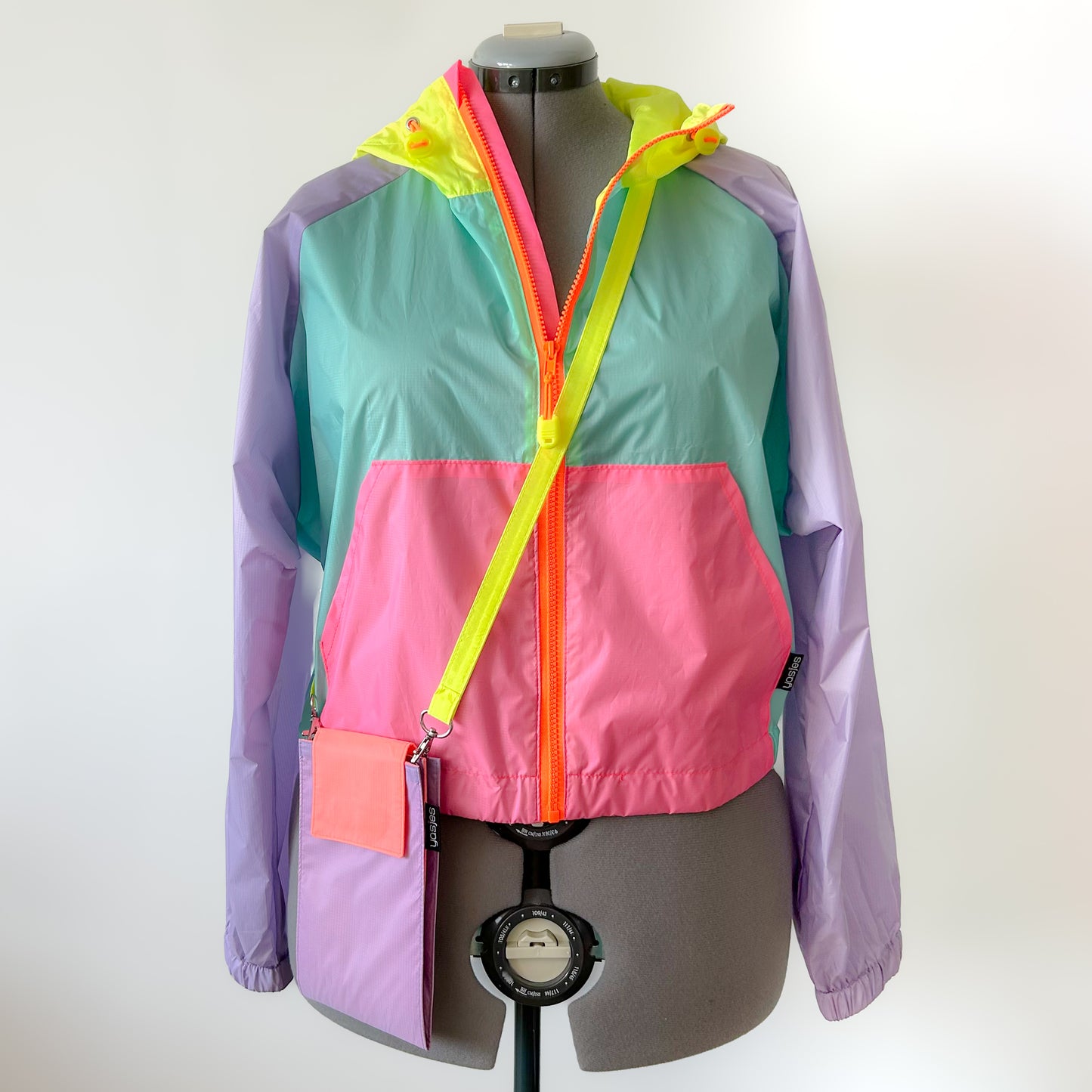 Windjack met capuchon Dames