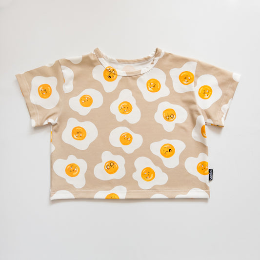 Oversized shirt - Gebakken eitjes